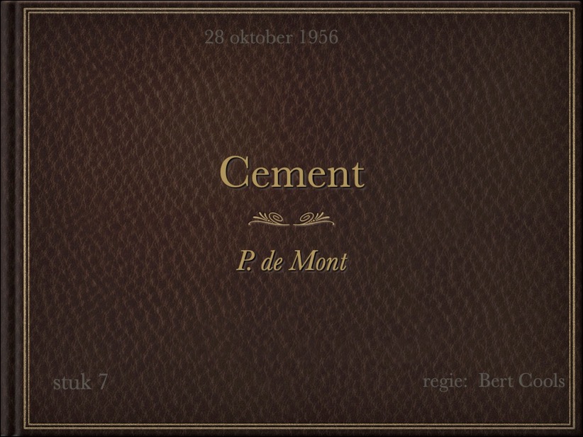 1956 Cement voorblad